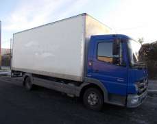 2011 Mercedes 816 4x2 7.5 Tons  Atego with Box Body Tail Lift & Side Door